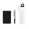KIT COM SQUEEZE, CANETA E BLOCO – 3 PÇS