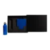 KIT COM SQUEEZE, CANETA E CADERNO – AZUL – 3 PÇS