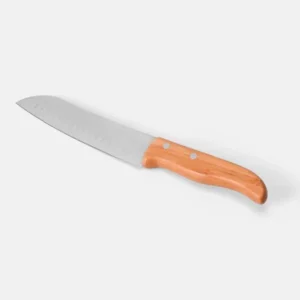 CONJ. DE FACAS BAMBU / MADEIRA / INOX COM ESTOJO FRANKFURT - 7 PÇS