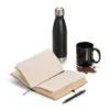 KIT ESCRITÓRIO – PRETO – 4 PÇS