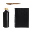KIT GARRAFA, CADERNO E CANETA – 3 PÇS