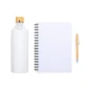 KIT GARRAFA, CADERNO E CANETA – 3 PÇS