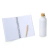KIT GARRAFA, CADERNO E CANETA – 3 PÇS