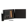 KIT GARRAFA, CADERNO E CANETA – 3 PÇS