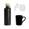 KIT GARRAFA, CANECA E FONE BLUETOOTH – 3 PÇS