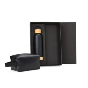 KIT GARRAFA E NECESSAIRE - 2 PÇS