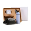 KIT GARRAFA, NECESSAIRE E FONE – 3 PÇS