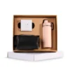 KIT GARRAFA, NECESSAIRE E FONE – 3 PÇS