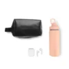 KIT GARRAFA, NECESSAIRE E FONE – 3 PÇS