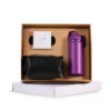 KIT GARRAFA, NECESSAIRE E FONE – 3 PÇS