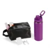 KIT GARRAFA, NECESSAIRE E FONE – 3 PÇS