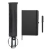 KIT GUARDA-CHUVA, CADERNO E CANETA – 3 PÇS