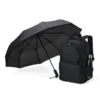 KIT MOCHILA, GUARDA-CHUVA E GARRAFA – 3 PÇS