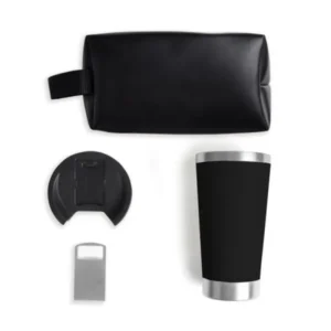 KIT NECESSAIRE E COPO TÉRMICO - 2 PÇS