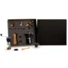 KIT PARA CAFÉ COM CAFETEIRA ITALIANA E MOEDOR – 6 PÇS