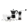 KIT PARA CAFÉ COM MOEDOR – 4 PÇS