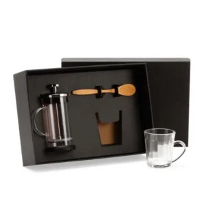 KIT PARA CAFÉ COM PRENSA FRANCESA - 3 PÇS