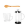 KIT PARA CAFÉ COM PRENSA FRANCESA – 3 PÇS