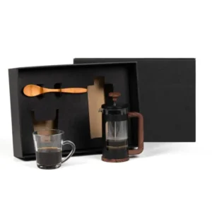 KIT PARA CAFÉ COM PRENSA FRANCESA - 3 PÇS