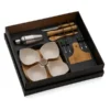 KIT PARA CAIPIRINHA COM PETISQUEIRA EM BAMBU / MADEIRA – 15 PÇS