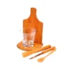 KIT PARA CAIPIRINHA EM BAMBU / MADEIRA IBIZA – 0,35 L – 6 PÇS