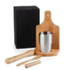 KIT PARA CAIPIRINHA EM BAMBU /MADEIRA IBIZA – 0,35 L – 6 PÇS