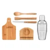 KIT PARA CAIPIRINHA EM BAMBU / MADEIRA IBIZA – 0,35 L – 6 PÇS