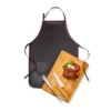 KIT PARA CHURRASCO COM AVENTAL – 5 PÇS