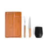 KIT PARA CHURRASCO COM COPO TÉRMICO – 4 PÇS