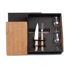 KIT PARA CHURRASCO COM COPOS – 5 PÇS