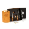 KIT PARA CHURRASCO COM COPOS AMERICANOS – 11 PÇS