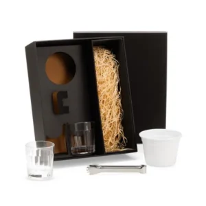 KIT PARA DRINKS COM BALDE - NÃO ACOMPANHA A GARRAFA - 4 PÇS