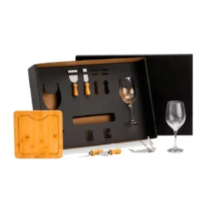 KIT PARA QUEIJO E VINHO - 8 PÇS