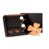 KIT PETISCO EM BAMBU / PORCELANA – 5PÇS