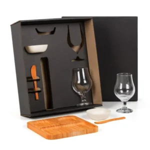 KIT PETISCO, PATE E CERVEJA - 7 PÇS