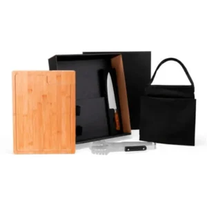 KIT PREMIUM PARA CHURRASCO - 4 PÇS