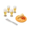 KIT QUEIJO E CERVEJA – 6 PÇS – COM FACA