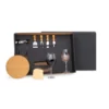 KIT QUEIJO E VINHO COM ABRIDOR SACA ROLHAS- 8 PÇS.