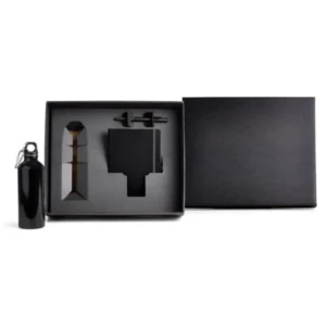 KIT SQUEEZE, CADERNO E CANETA - 3 PÇS