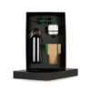 KIT SQUEEZE, FONE, CADERNO E CANETA – VERDE – 4 PÇS