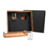 KIT WHISKY C/ BANDEJA E COPOS – 3 PÇS