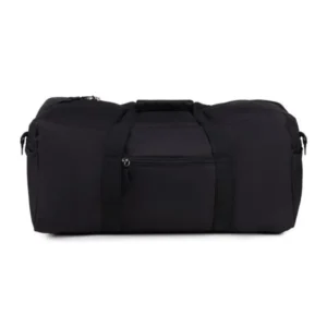 MALA ESPORTIVA EM POLYESTER 300D - PRETA - 31L