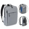 MOCHILA EM POLIÉSTER 300D – MELANGE CINZA – 14L