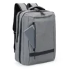 MOCHILA EM POLIÉSTER 300D – MELANGE CINZA – 18L