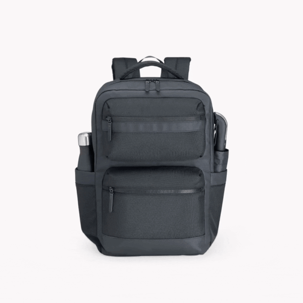 MOCHILA EM POLYESTER/PU – PREMIUM – 20L – PRETA