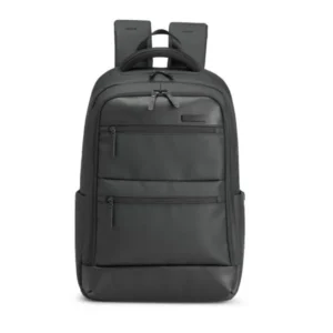 MOCHILA EM PU/POLYESTER - PREMIUM - 24L - PRETA