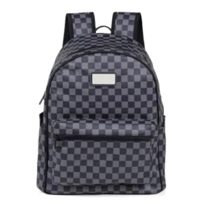 MOCHILA EM PVC - XADREZ