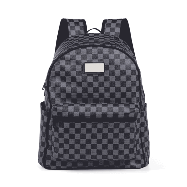 MOCHILA EM PVC – XADREZ