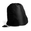 MOCHILA SACOLA PRETA EM NYLON – 20L