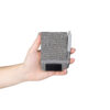 Mini caderno A6 em RPET com caneta